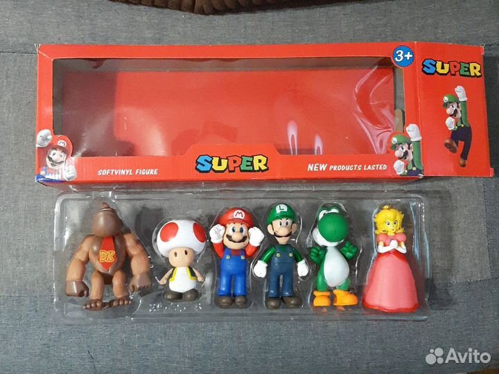 Фигурки Super Mario