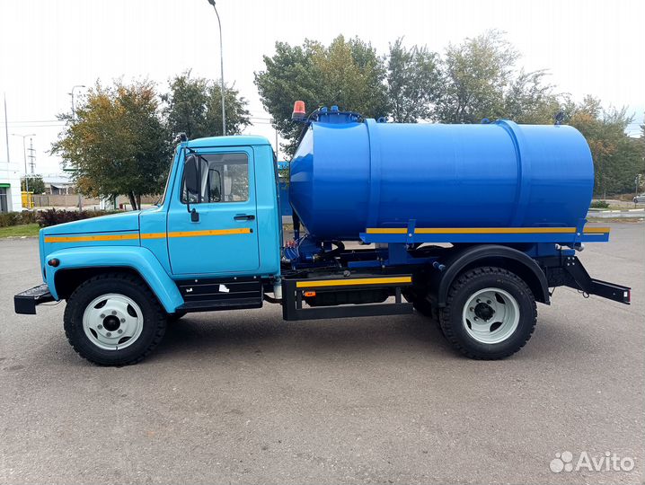 Ассенизатор 5 кубов газ-3309 ко-505 новое