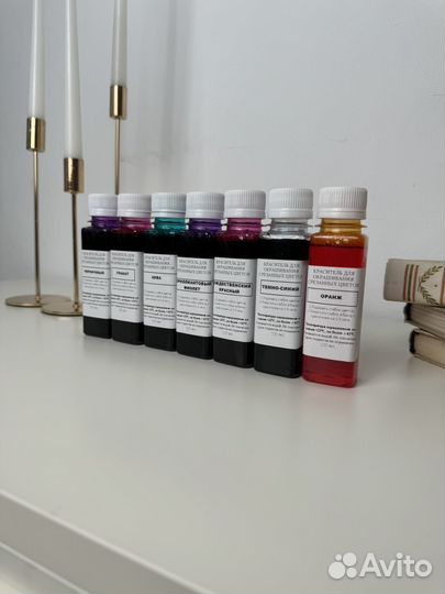 Красители для свежесрезанных цветов через стебель