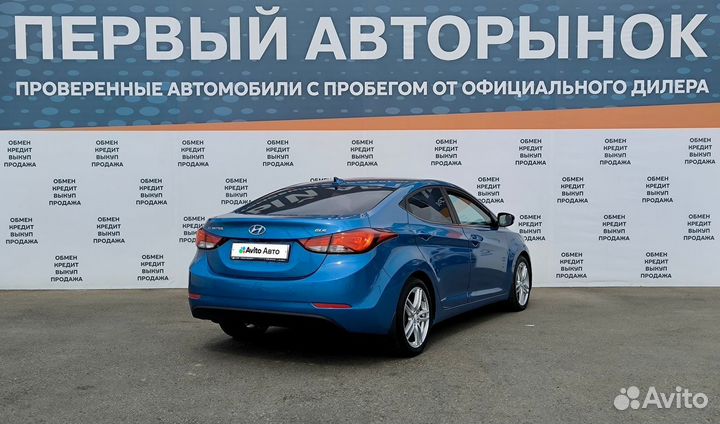 Hyundai Elantra 1.8 AT, 2014, 188 000 км