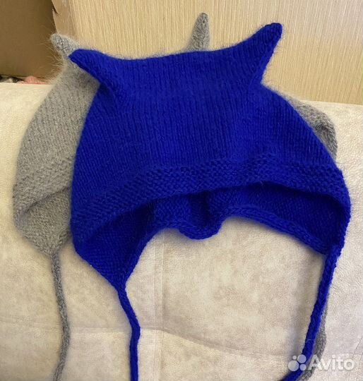 Шапка «кото-чепчик»