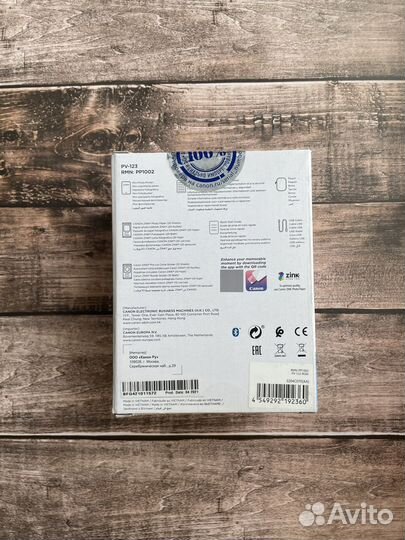 Минипринтер Canon Zoemini