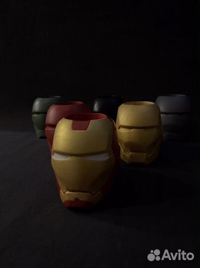 Кашпо-органайзер «Железный человек»