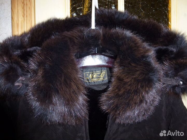 Дублёнка женская длинная