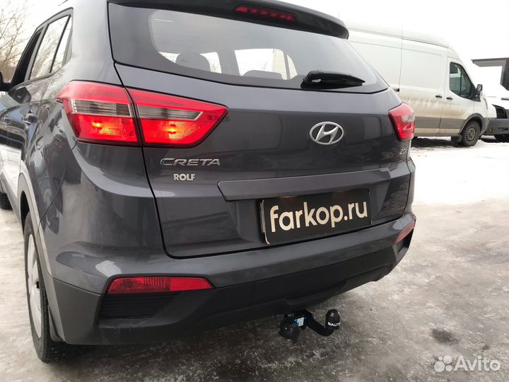 Фаркоп Baltex со штатной электрикой для Hyundai Cr