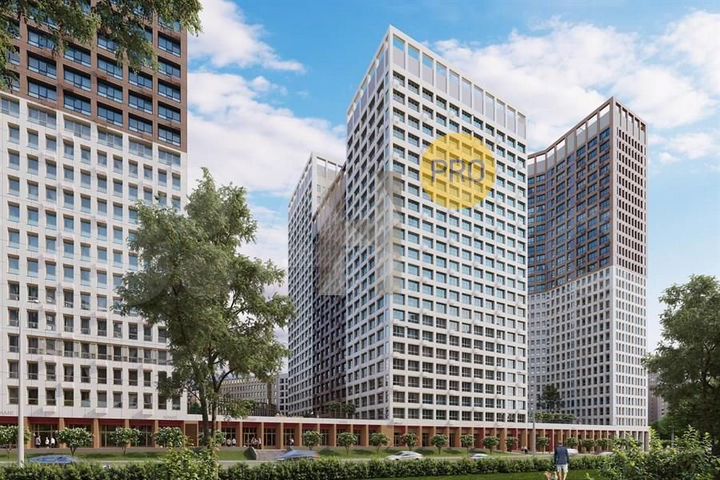 2-к. квартира, 75,1 м², 5/24 эт.