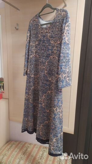 Платье трикотажное женское 48