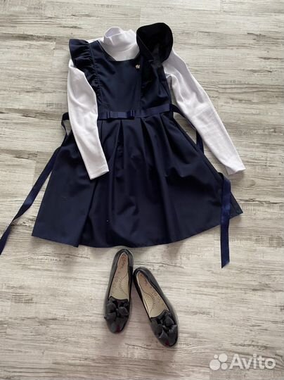 Вещи пакетом на девочку 140 146