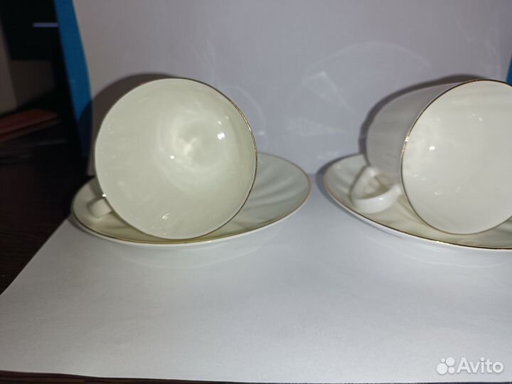 Кофейные чашки лфз костяной фарфор