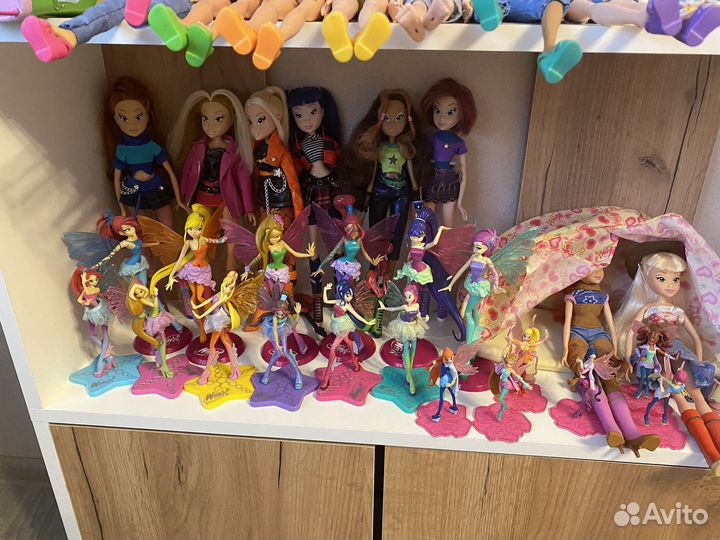 Большая коллекция кукол winx винкс