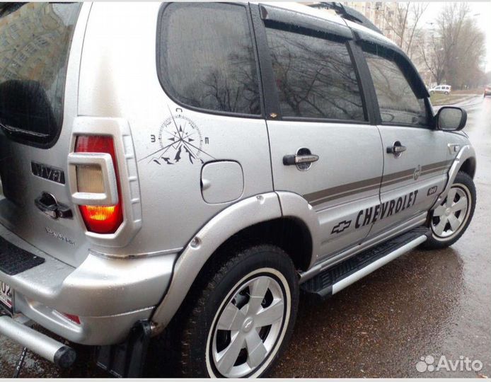 Накладки,Обвес,Арки,Расширение Chevrolet niva