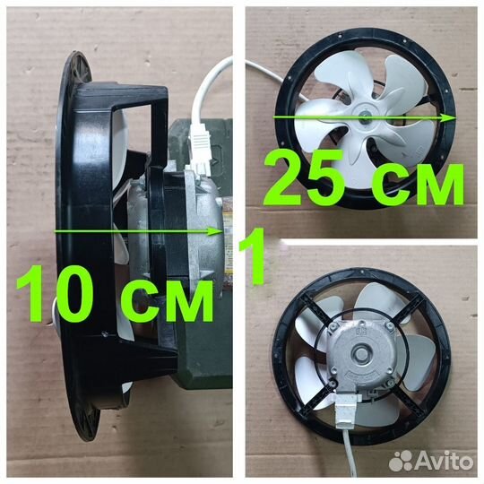 Вентилятор влагостойкий термостойкий промышленный