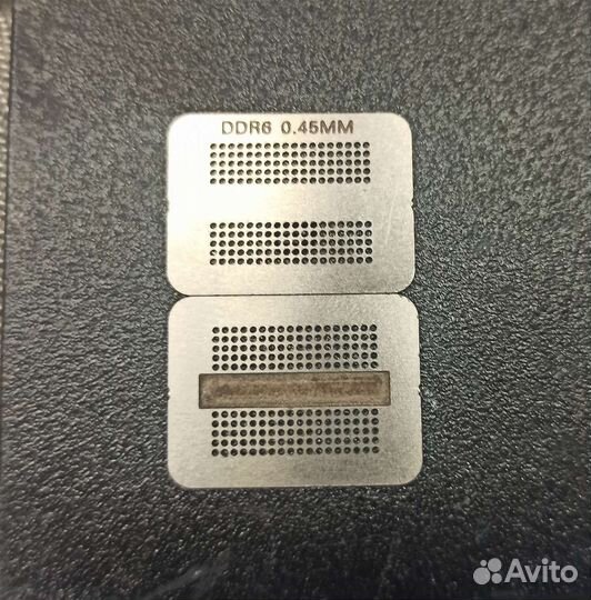 Трафарет DDR6 gddr6 + BGA шары и флюс