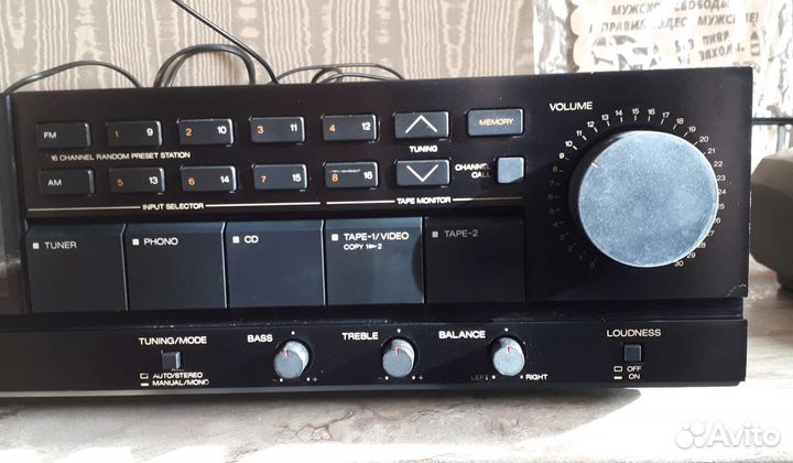 Усилитель sansui S-X500