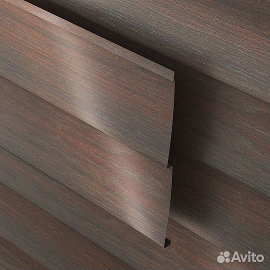 Металлический сайдинг (венге)