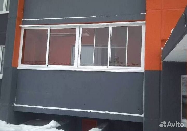 Остекление окон и балконов пвх