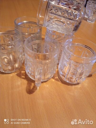Хрусталь. бакалы. салатники. конфетница. рюмки.бак