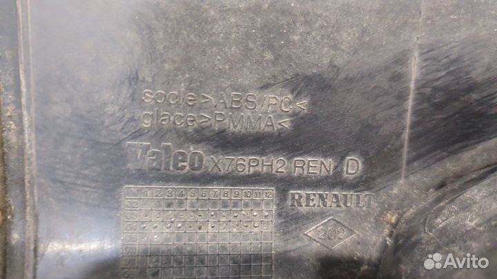 Фонарь (задний) Renault Kangoo, 2005