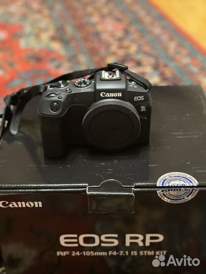 Фотоаппарат Canon EOS RP Kit RF 24-105mm IS STM