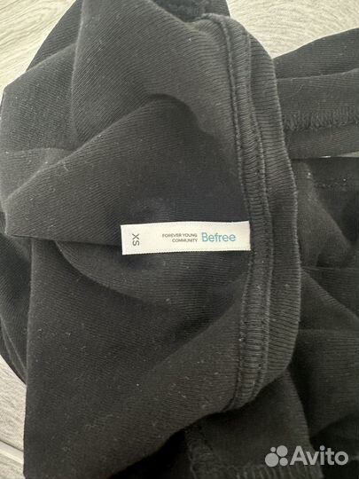 Лонгслив черный приталенный женский befree