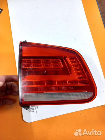 Фонарь задний левый внутренний Фольксваген Тигуан