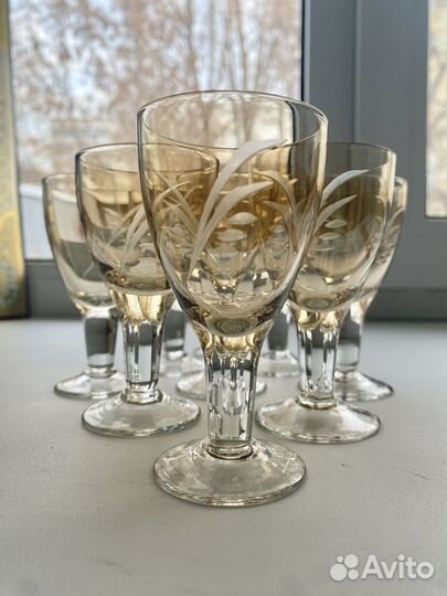 Винтажные рюмки