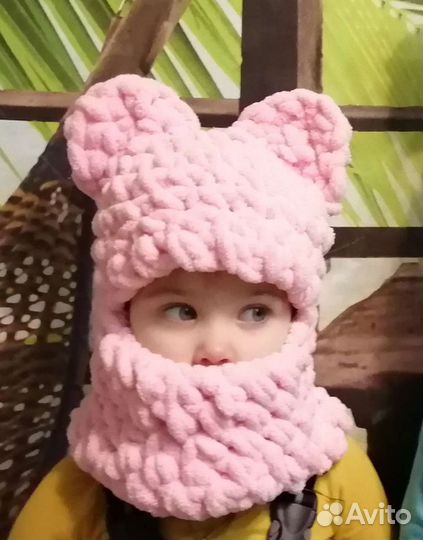 Балаклава вязаная