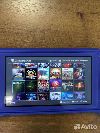 Nintendo switch lite с играми на 512 гб
