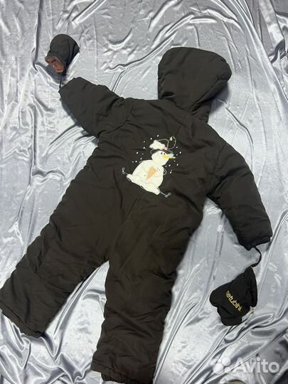 Зимний комбинезон детский 92