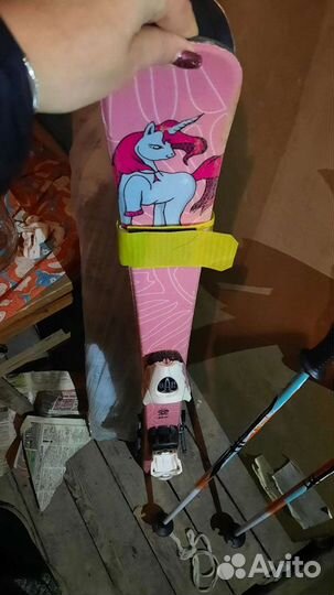 Горные лыжи детские 100 см