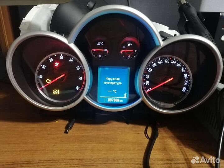 Приборная панель Chevrolet Cruze от astra j