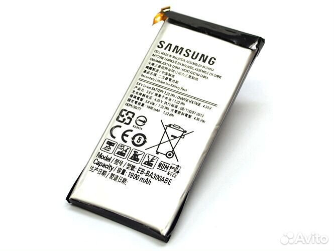 Акб для samsung Galaxy A3 SM-A300F EB-BA300ABE