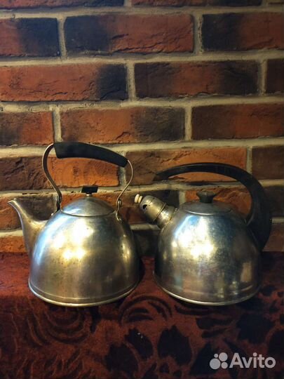 Чайник мельхиор СССР