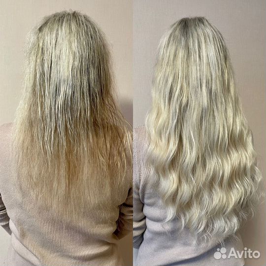 Наращивание волос, коррекция, снятие