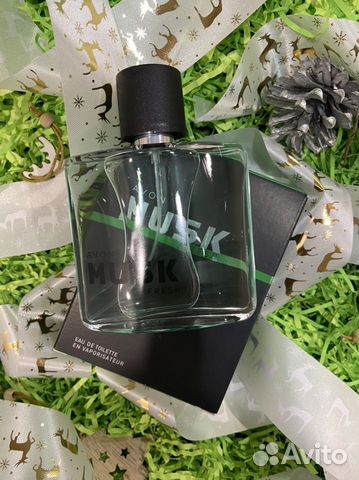 Мужская туалетная вода Musk Fresh Avon
