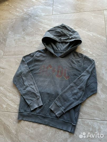 Худи AC/DC faded official merch hoodie 2009