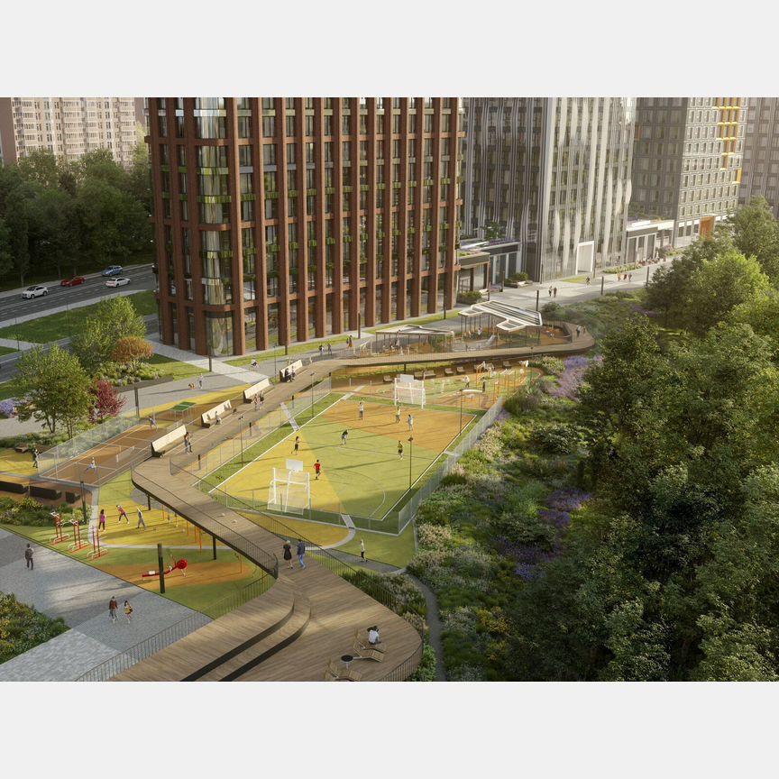 3-к. квартира, 61,8 м², 6/48 эт.