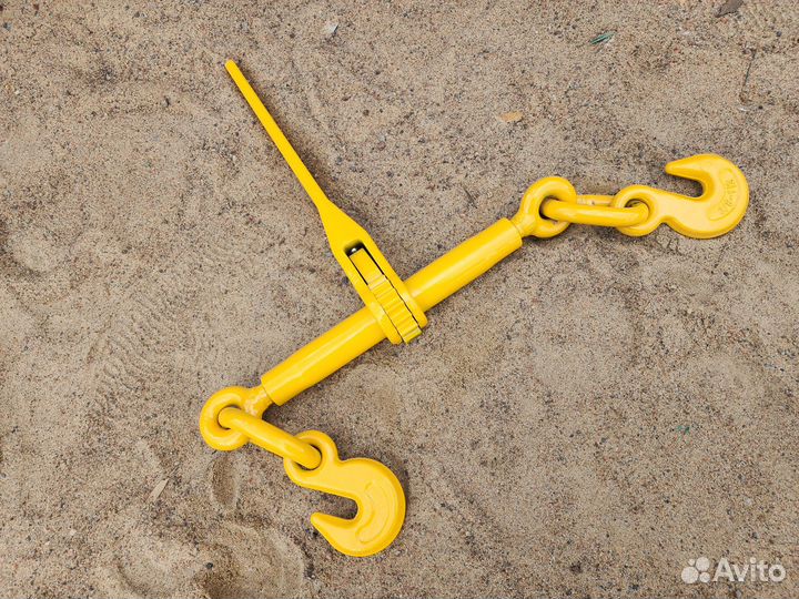 Талреп цепной с храповиком и двумя крюками 13-16 м
