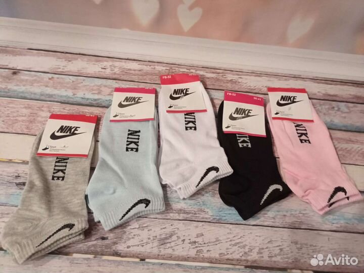 Носки женские короткие