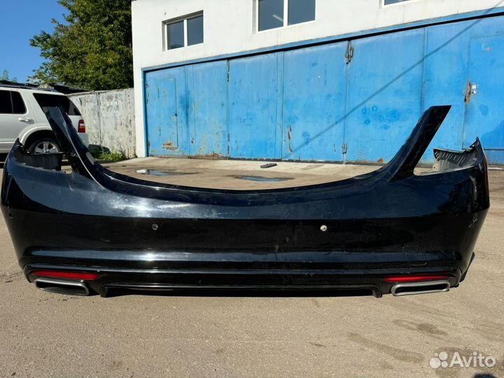 Бампер задний w222