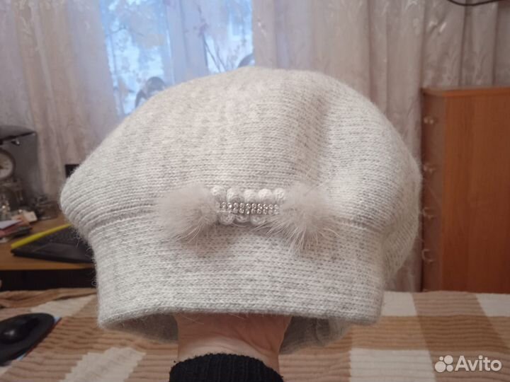 Берет женский зимний