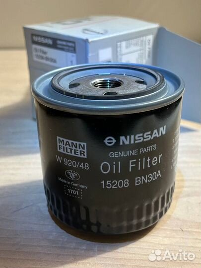 Масляный фильтр Nissan Navara