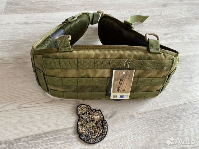 Боевой пояс мох a-tacs fg купить в Москве | Хобби и отдых | Авито