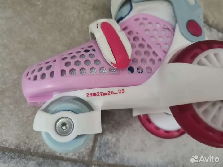 Роликовые коньки детские раздвижные