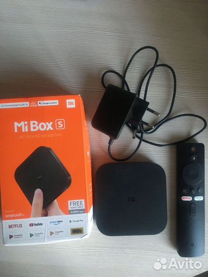 Mi box s 4k ultra HD приставка TV на андроиде