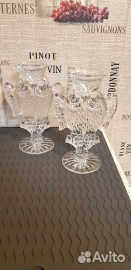 Подсвечник хрустальный СССР