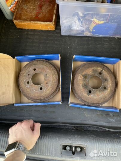 Тормозные барабаны на hyundai accent тагаз