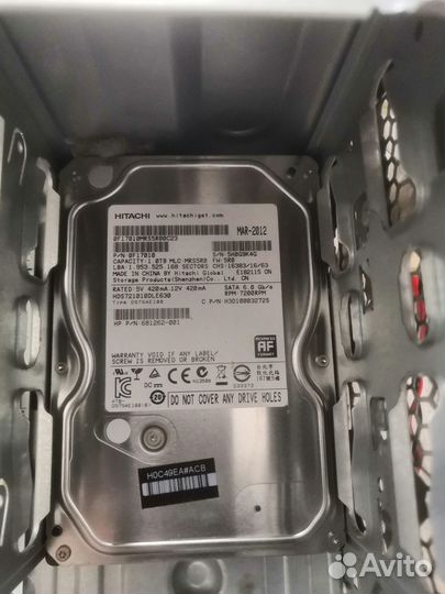 Компьютер i5 2500, hdd 1tb