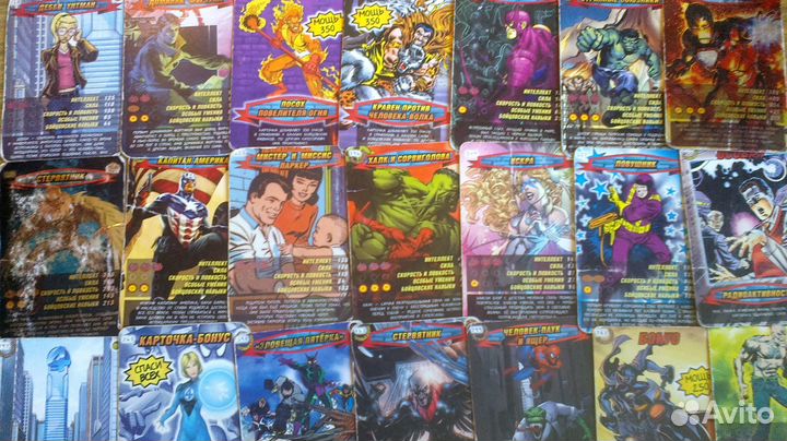 Карты Черепашки-ниндзя обычные,редкие,серебряные