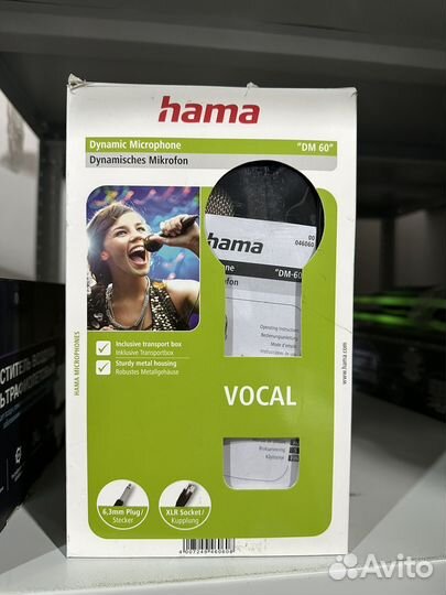 Микрофон hama dm60